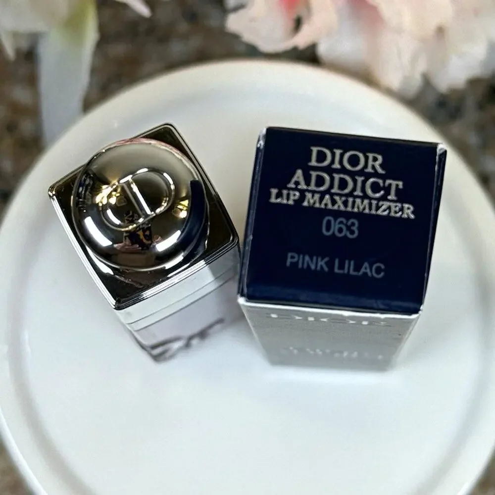 Dior Addict Lip Maximizer Hydrating Lip Plumper Gloss Pink Lilac 063 0.20oz